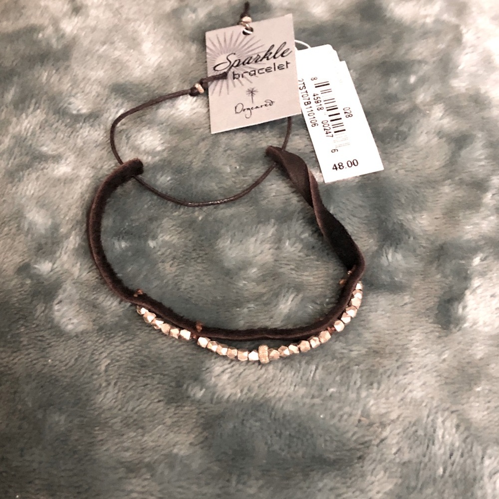 NWT Dogeared Leather Bracelet